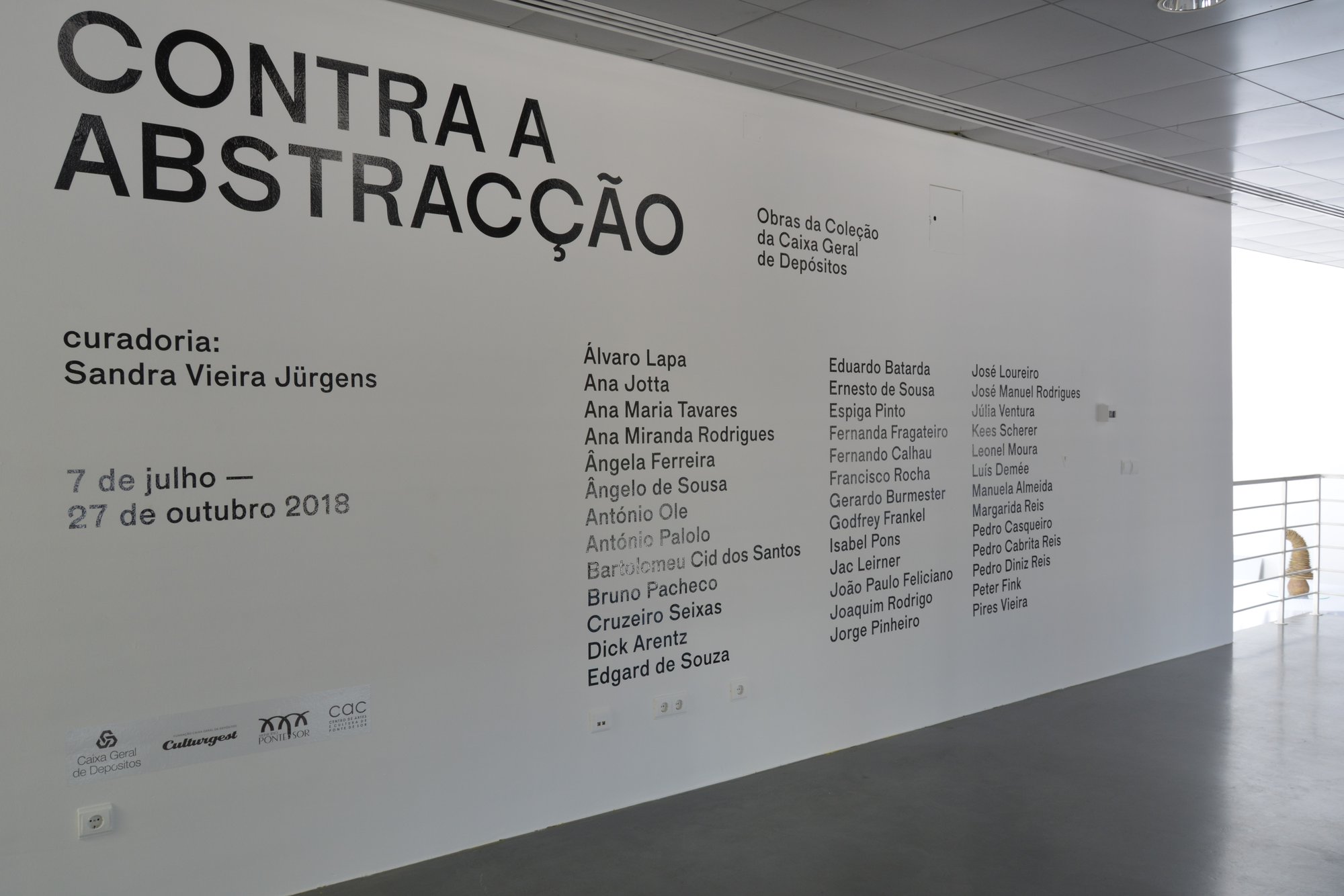 "Contra a Abstracção", Centro de Arte Oliva, São João da Madeira