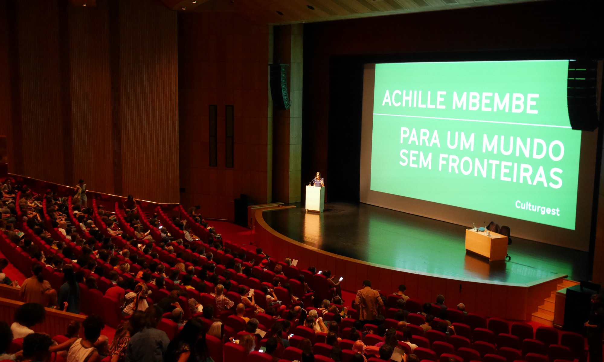 Teaser Achille Mbembe na Culturgest