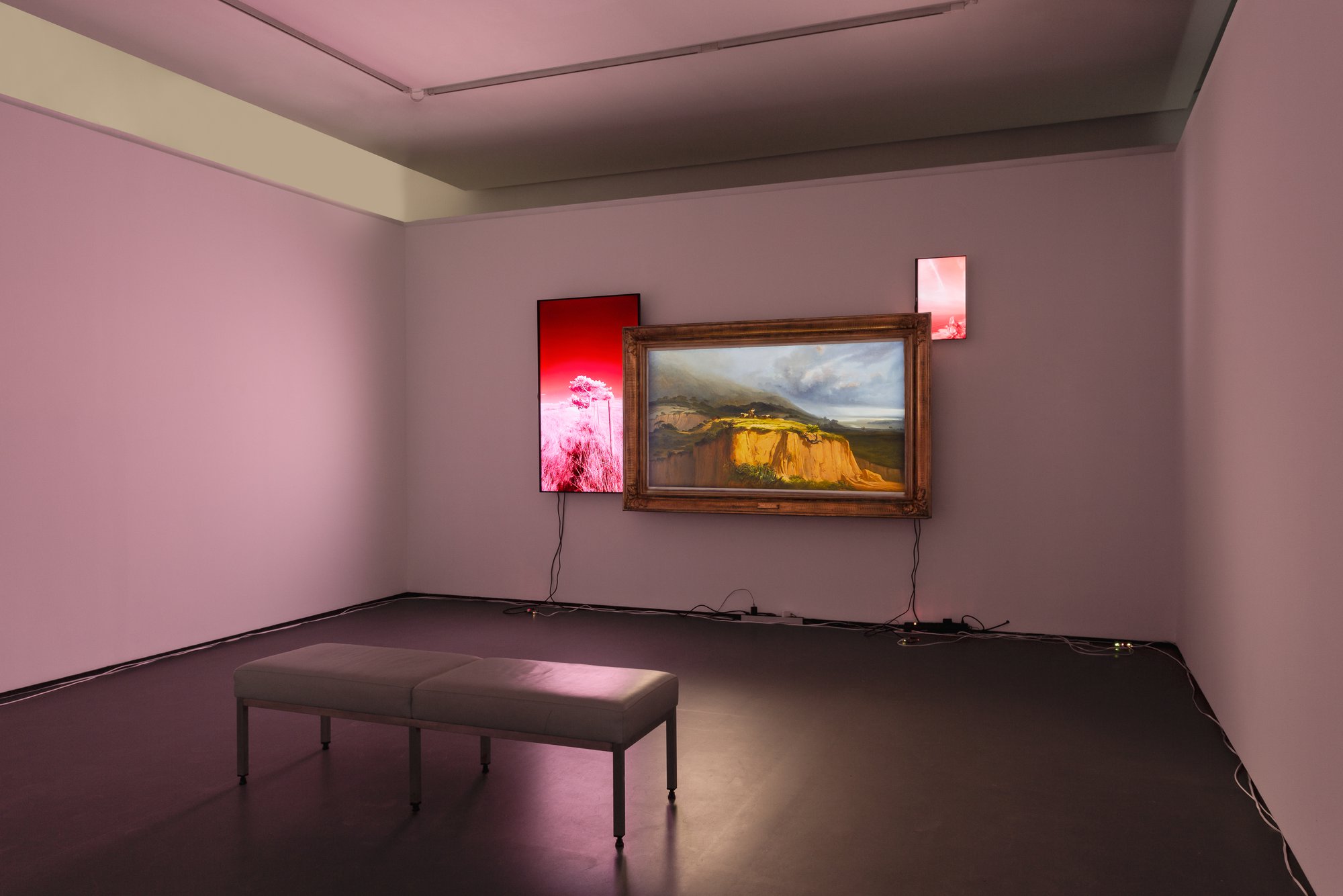 Red Lines with Landscapes, Evan Roth – Fidelidade Arte (Lisboa), 2020  © Bruno Lopes