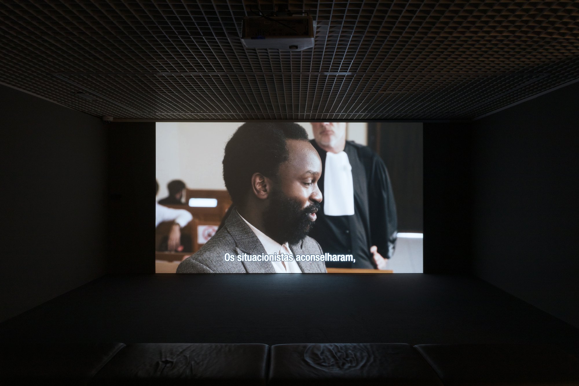 Views of the exhibition Fracture Empire by Samson Kambalu at Culturgest, Lisbon. Photos by António Jorge Silva.