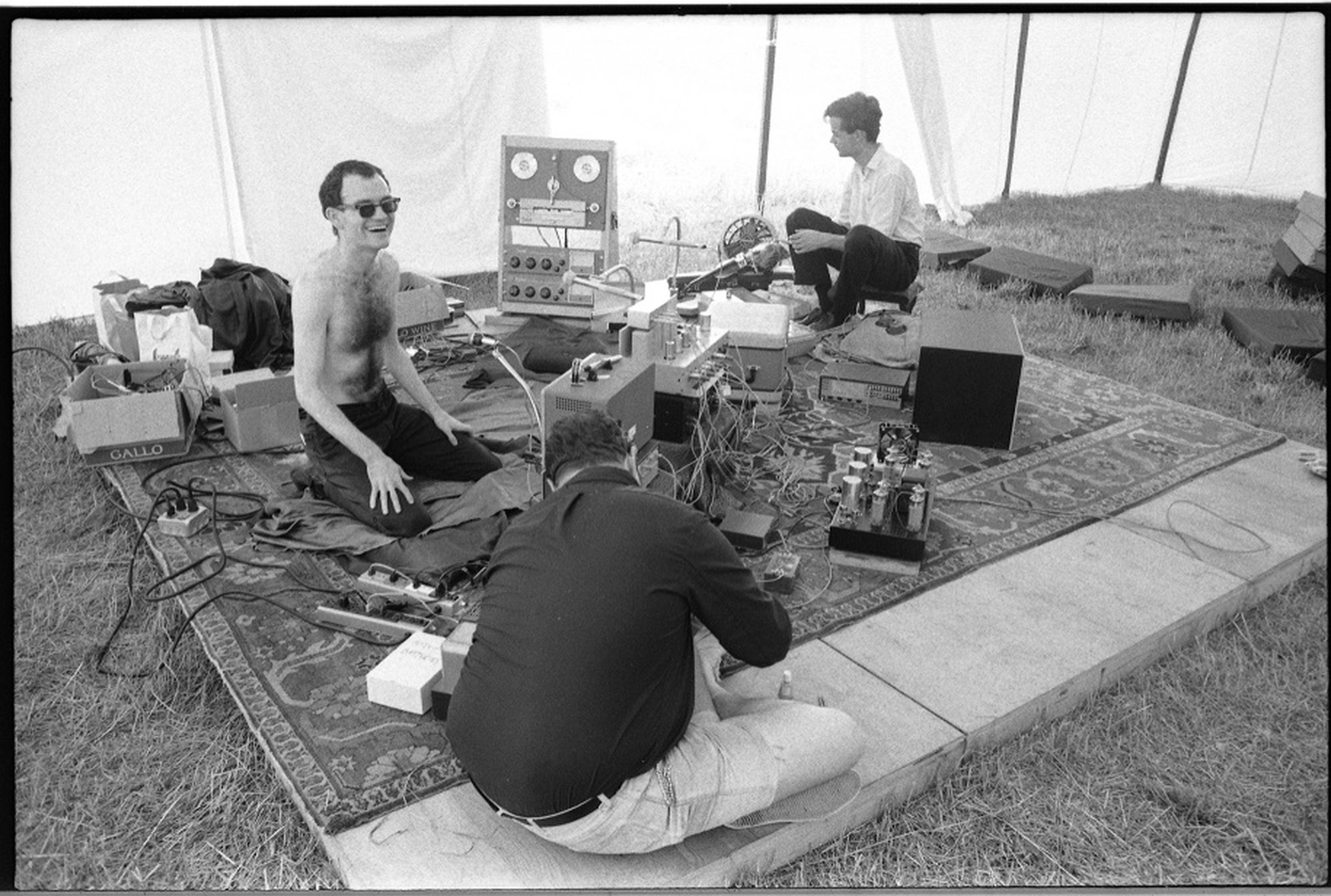 The Theatre of Eternal Music, rehearsal, unkown location, 1966.